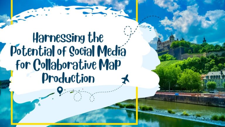 Harnessing the Potential of Social Media for Collaborative Map Production