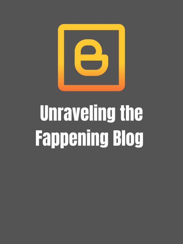 Unraveling the Fappening Blog